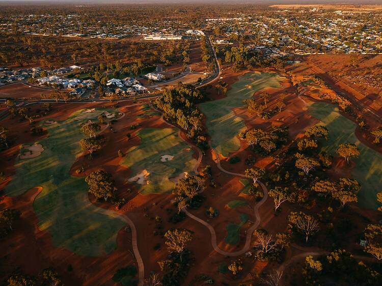 Play on the world’s longest golf course