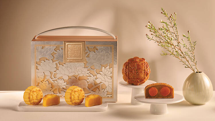 中秋月餅推介｜萬豪金殿：米芝蓮限量即焗手工月餅
