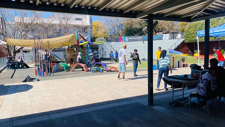 Mandela Day, The Play Room at 27 Boxes in Melville Mandela Day, The Play Room at 27 Boxes in Melville