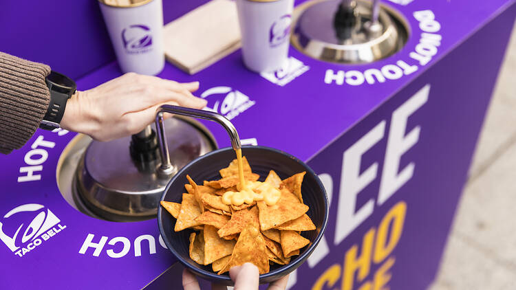 Taco Bell Nacho Cheese Sauce Taco Bell Nacho Cheese Sauce on tap