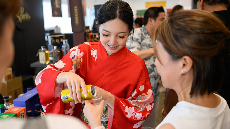 Sample over 100 curated craft sakes at Sakerama Sample over 100 curated craft sakes at Sakerama
