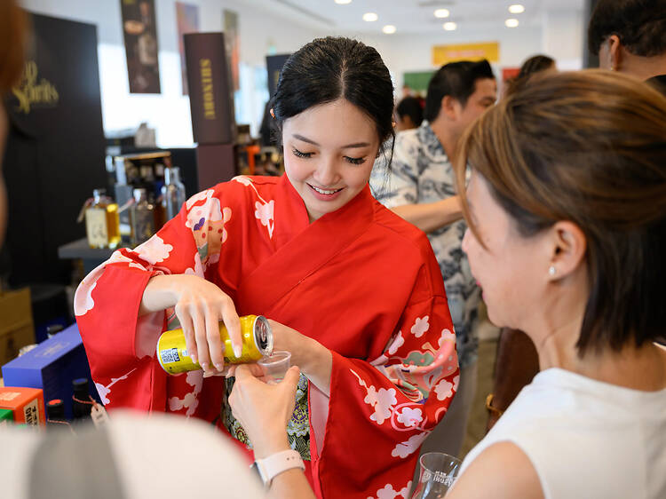 Sample over 100 curated craft sakes at Sakerama Sample over 100 curated craft sakes at Sakerama