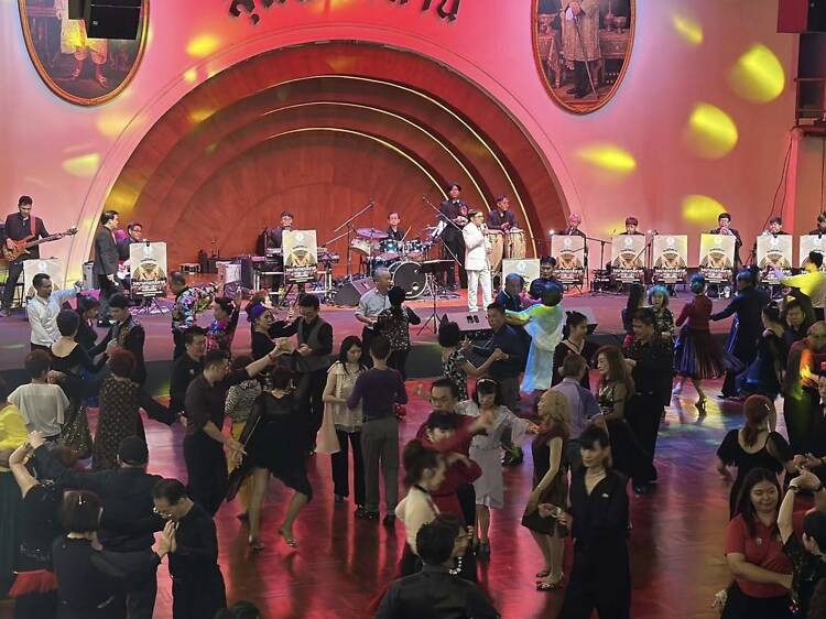 Twirl the night away at Lumphini’s legendary big band dance hall