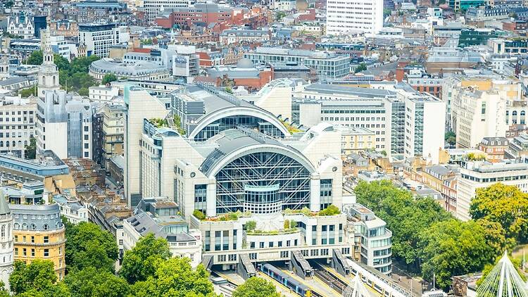 One Embankment Place and Charing Cross Station, London One Embankment Place and Charing Cross Station, London