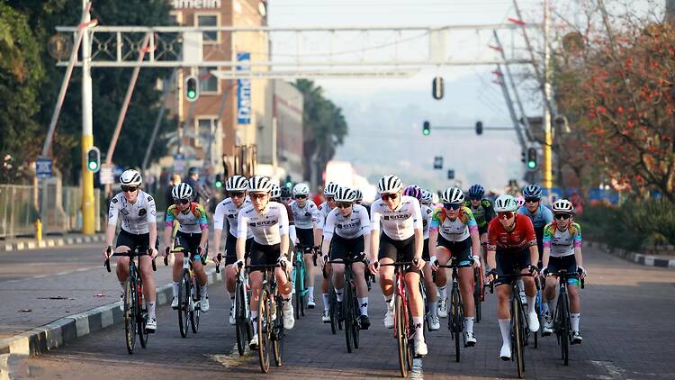 Thousands of cyclists celebrated the 40th edition of the Amashova National Classic as Ryan Gibbons and S'annarra Grove claimed elite victories in South Africa's oldest road cycling race. Thousands of cyclists celebrated the 40th edition of the Amashova National Classic as Ryan Gibbons and S'annarra Grove claimed elite victories in South Africa's oldest road cycling race.