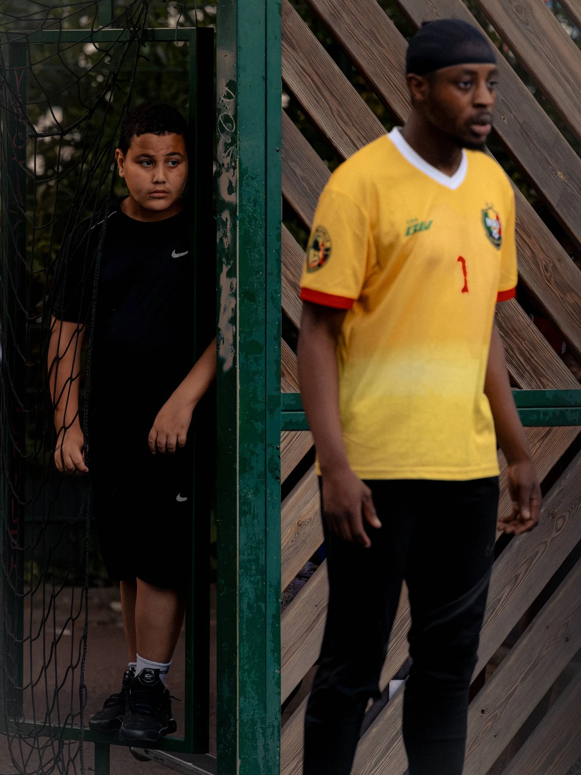 Pendant la Coupe du Monde, on s&rsquo;est install&eacute;s dans les tribunes improvis&eacute;es de la CAN des quartiers