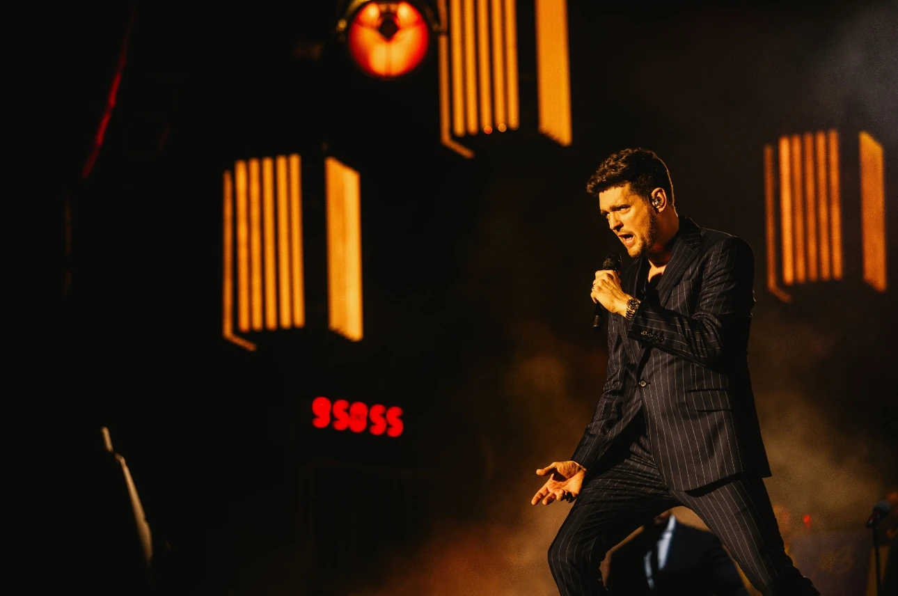Michael Buble durante FEQ
