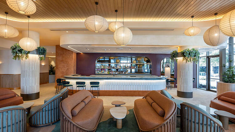 Hotel lobby