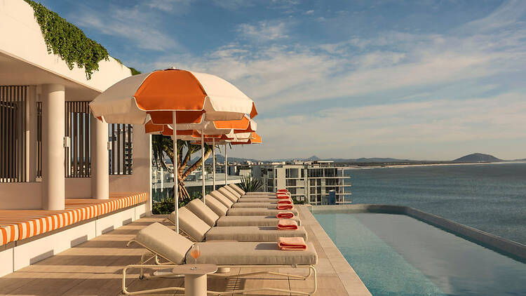 Rooftop infinity pool