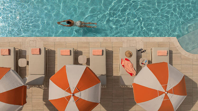 Rooftop pool