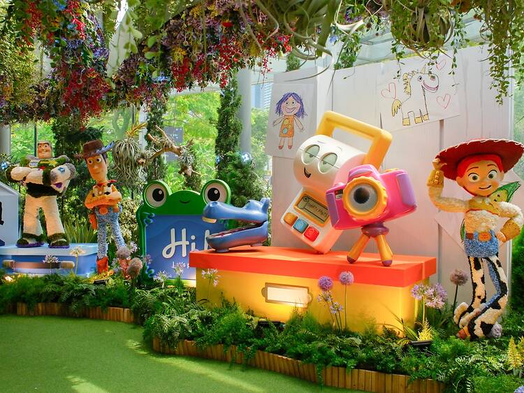 See Disney and Pixar favourites brought to life at Gardens by the Bay – one of Singapore's must-visit attractions