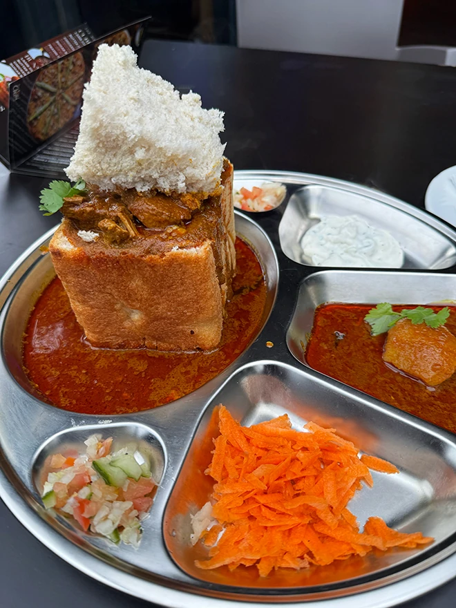 The Chilli Bar's Bunny Chow