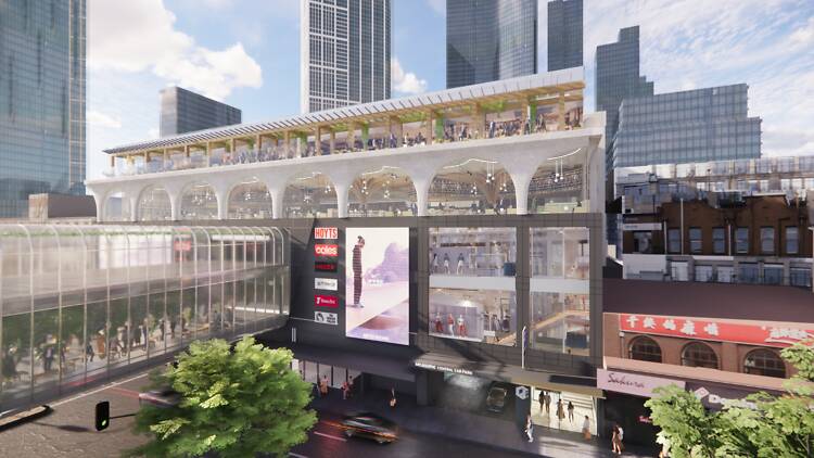 Melbourne Central render Melbourne Central render