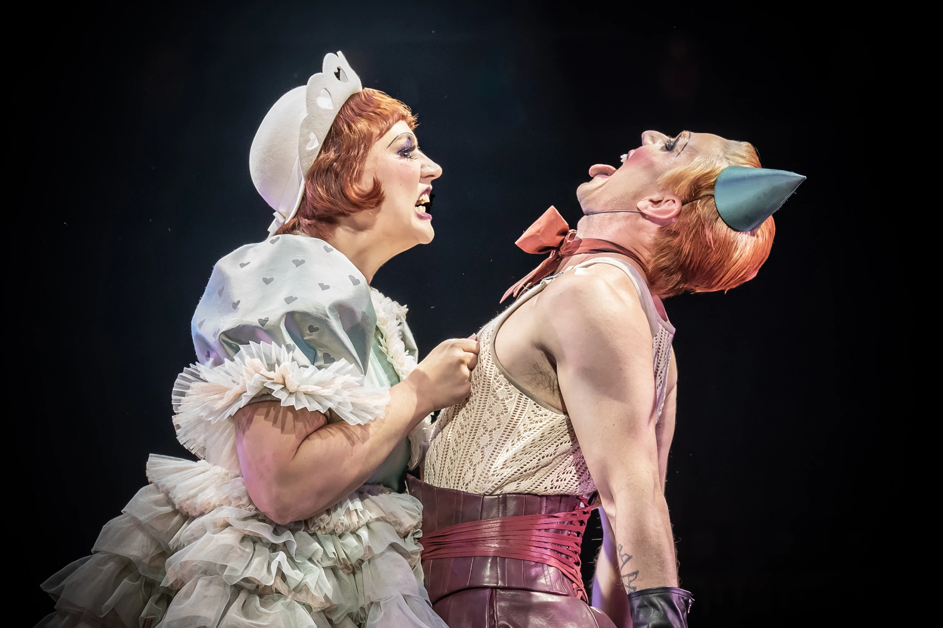 Cabaret, Playhouse Theatre, 2023, Rebecca Lucy Taylor and Jake Shears 