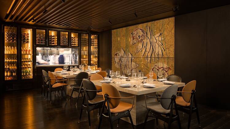 Yezi’s private dining room