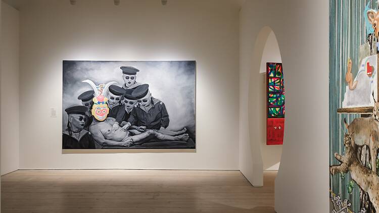 artwork in gallery