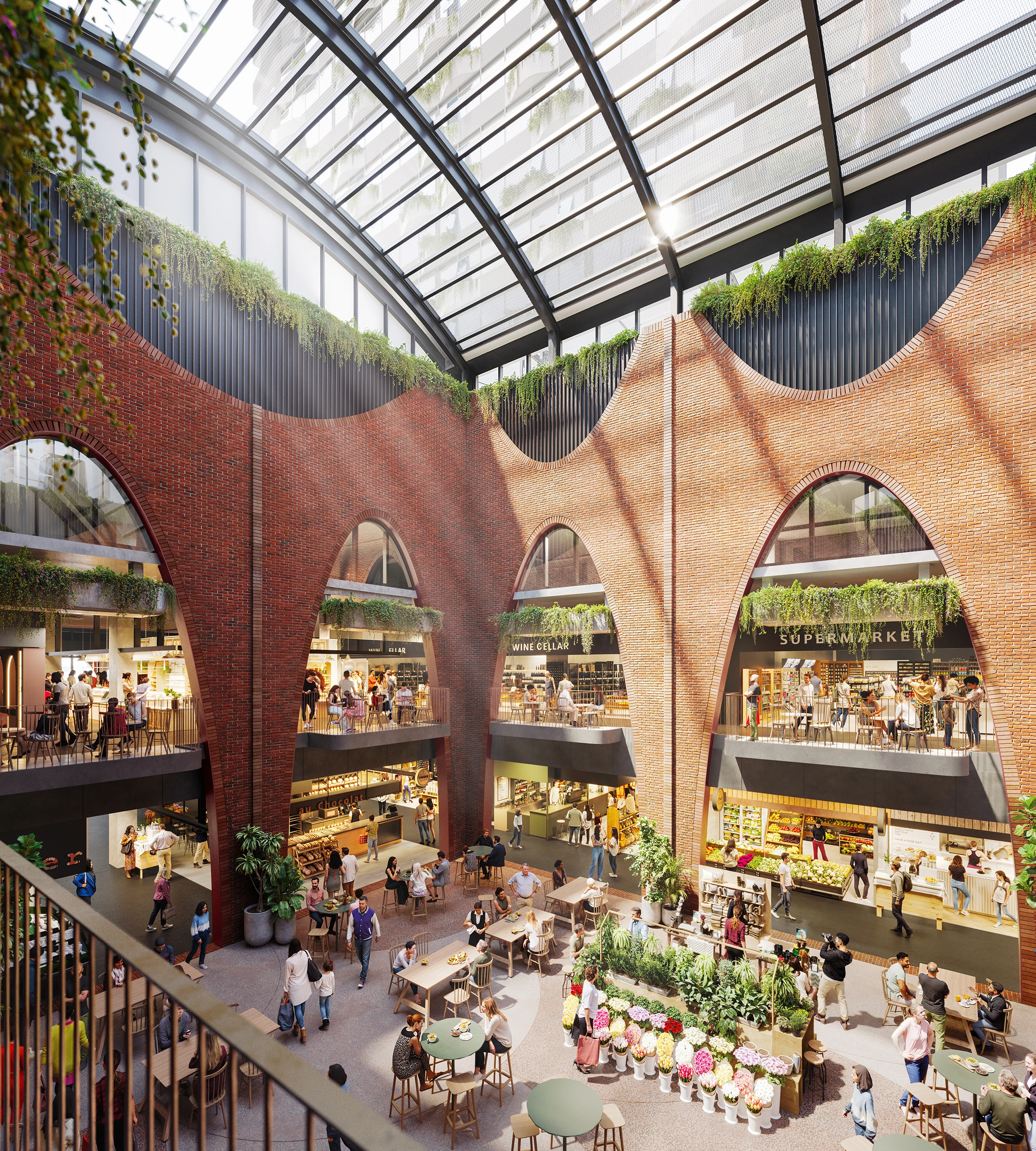Render of Market Hall