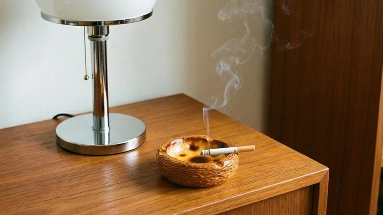 Frankenchang pastel de nata ashtray