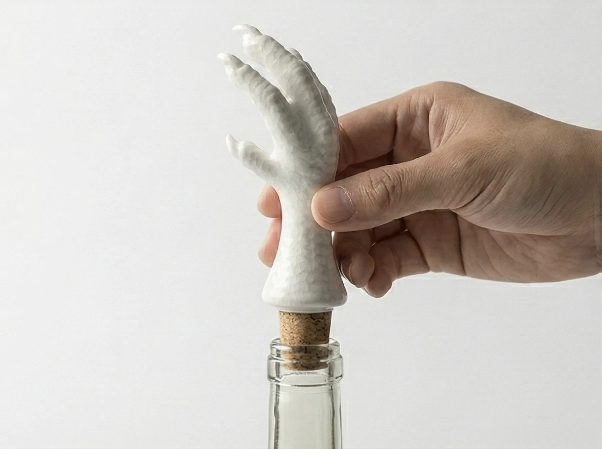 Frankenchang chicken foot bottle stopper