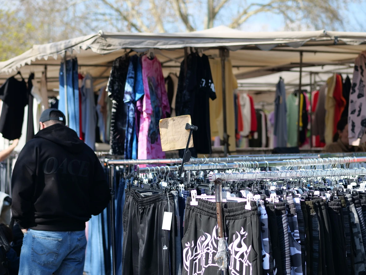 Outdoor fleamarket
