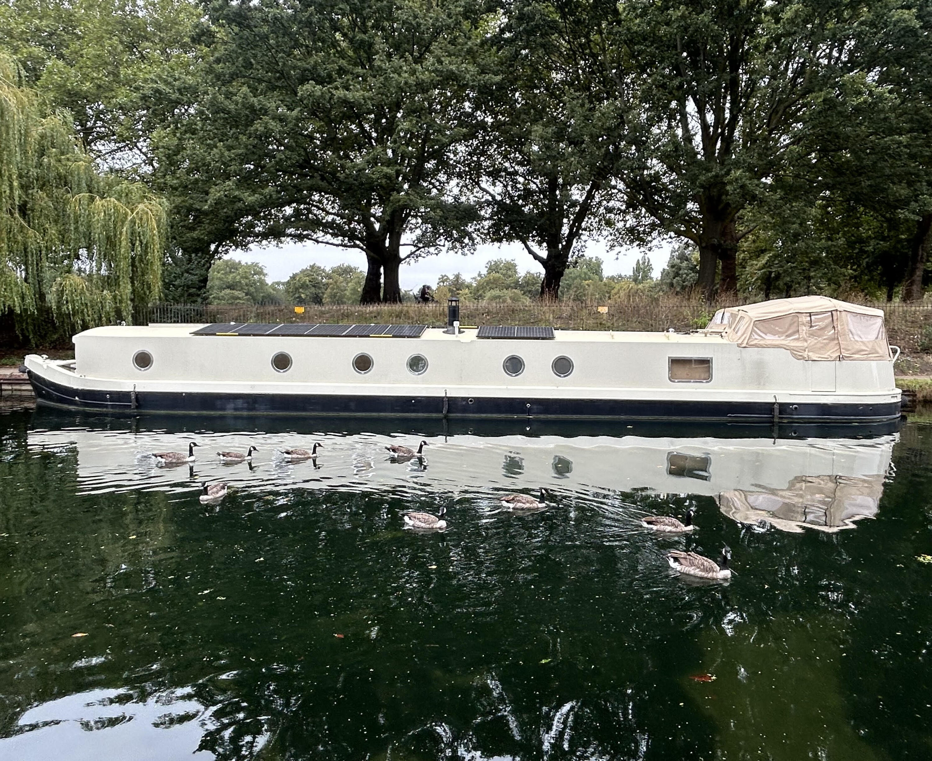 The Maria Alexander spa boat, London