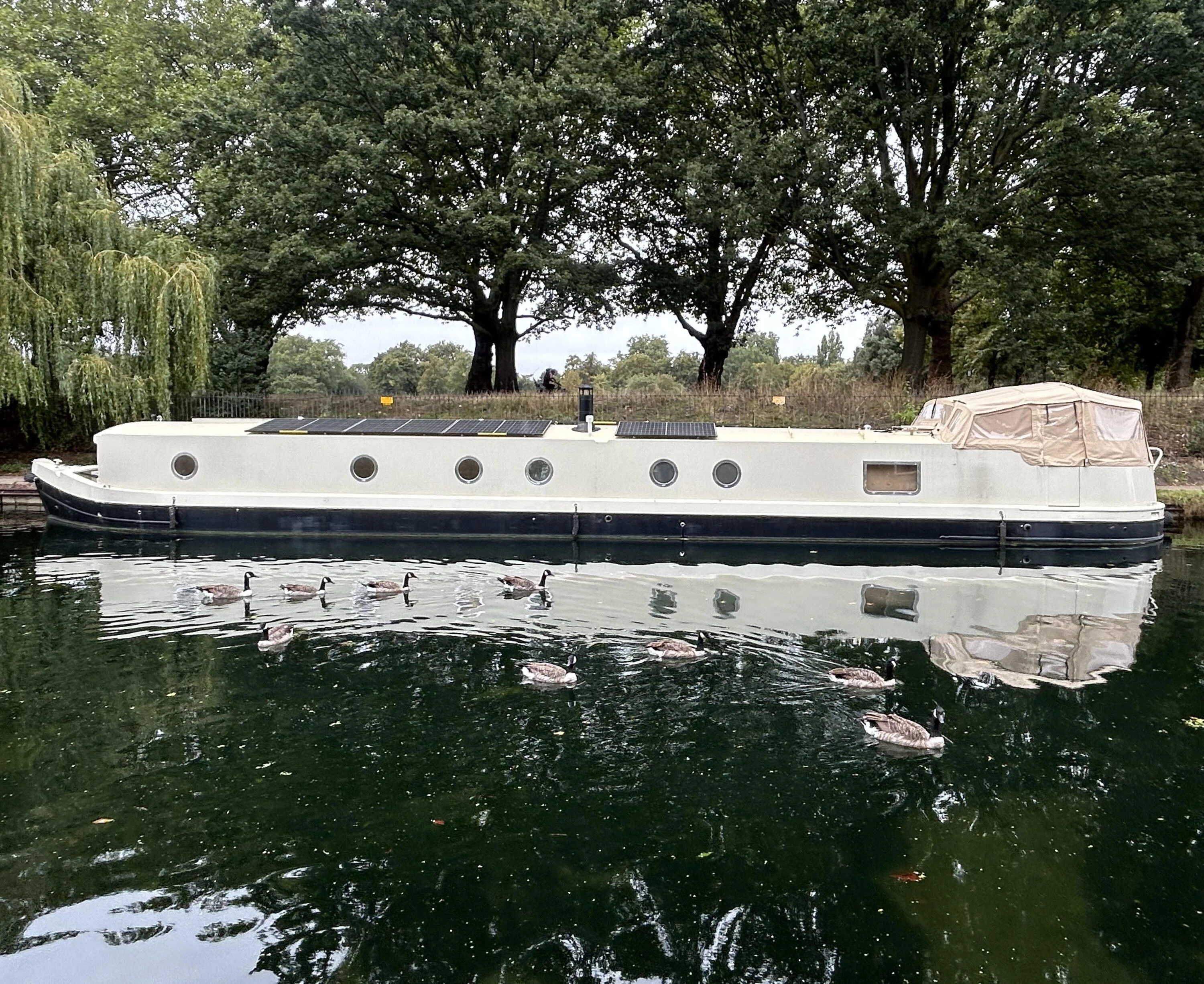 The Maria Alexander spa boat, London 