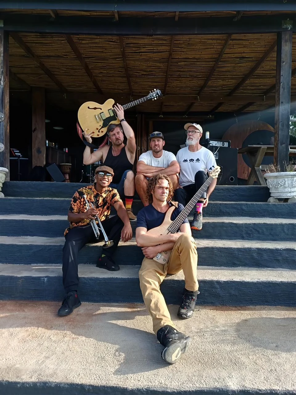 Relax by the Umgeni River while listening to great music!