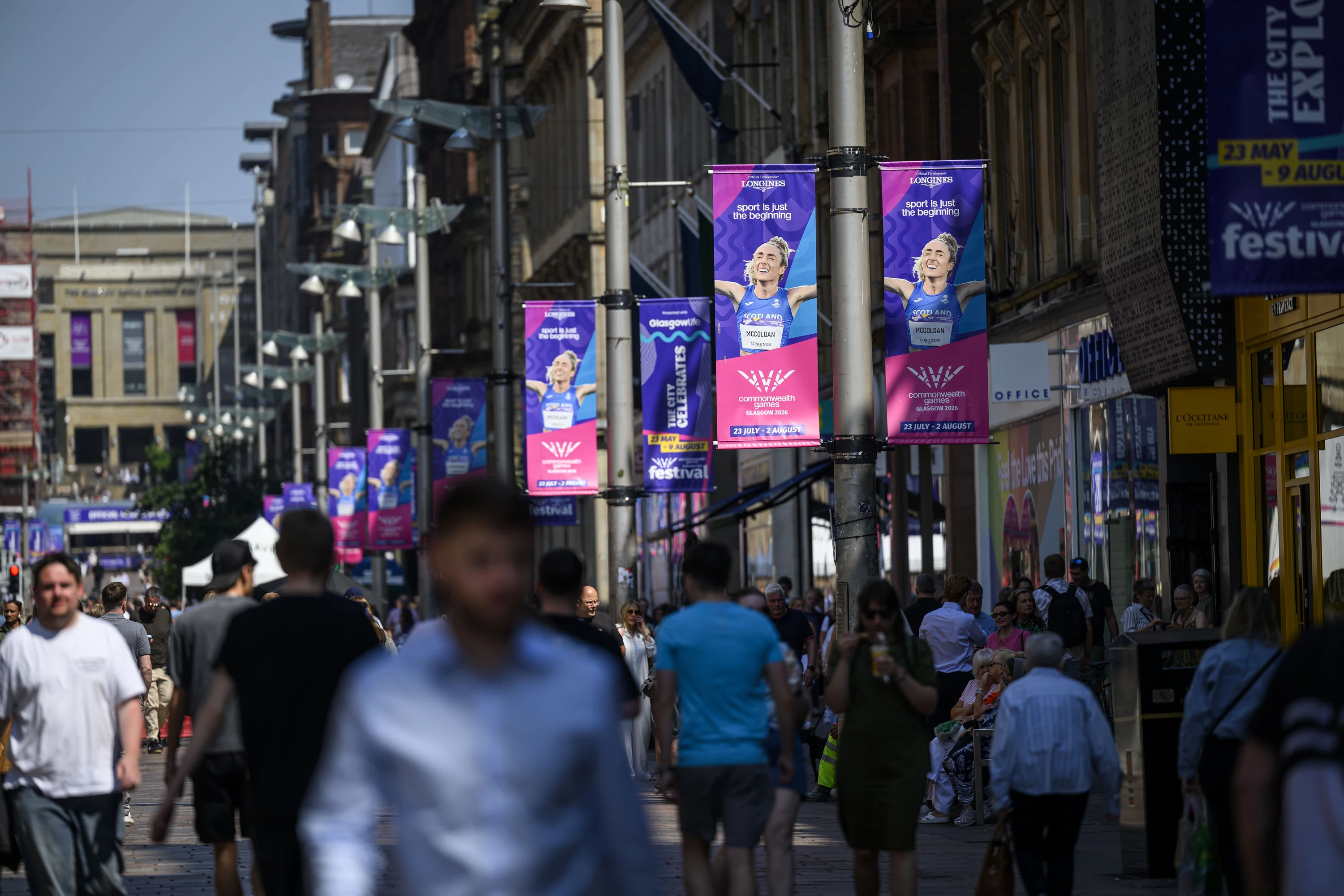 Glasgow2026 pop-up shops for the Commonwealth Games