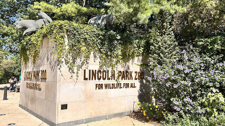 Lincoln Park Zoo entrance
