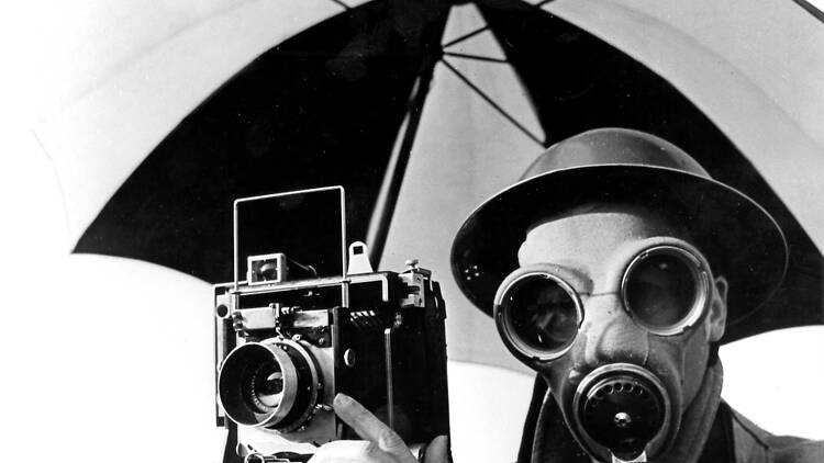 "David E. Scherman Dressed for War" (1942) by Lee Miller "David E. Scherman Dressed for War" (1942) by Lee Miller