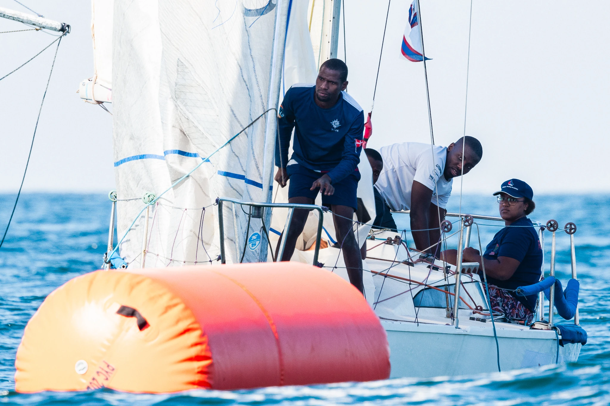 Nqoba Mswazi is a First Mate on luxury superyachts while helping local sailing talent find its sea legs back home.