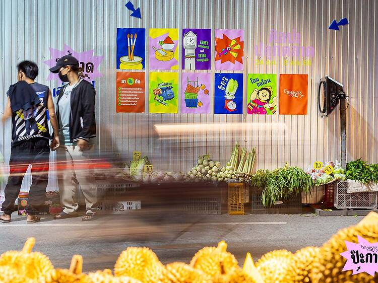 Chiang Rai's biggest market has transformed into a living art museum for 10 days Chiang Rai's biggest market has transformed into a living art museum for 10 days
