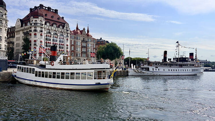 View Stockholm from the water