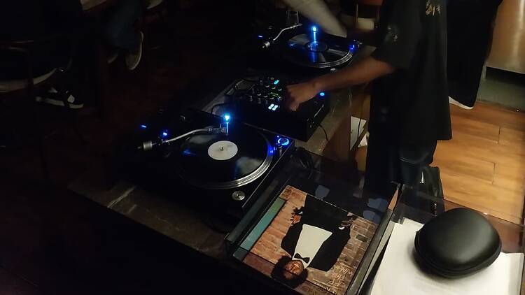 On any given Saturday night, you'll run into a resident DJ. 