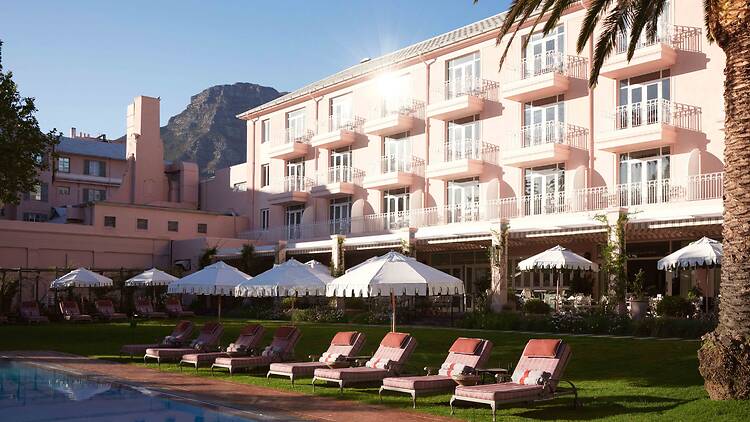 The iconic Pink Nellie is home to Chef Ángel León's Amura restaurant