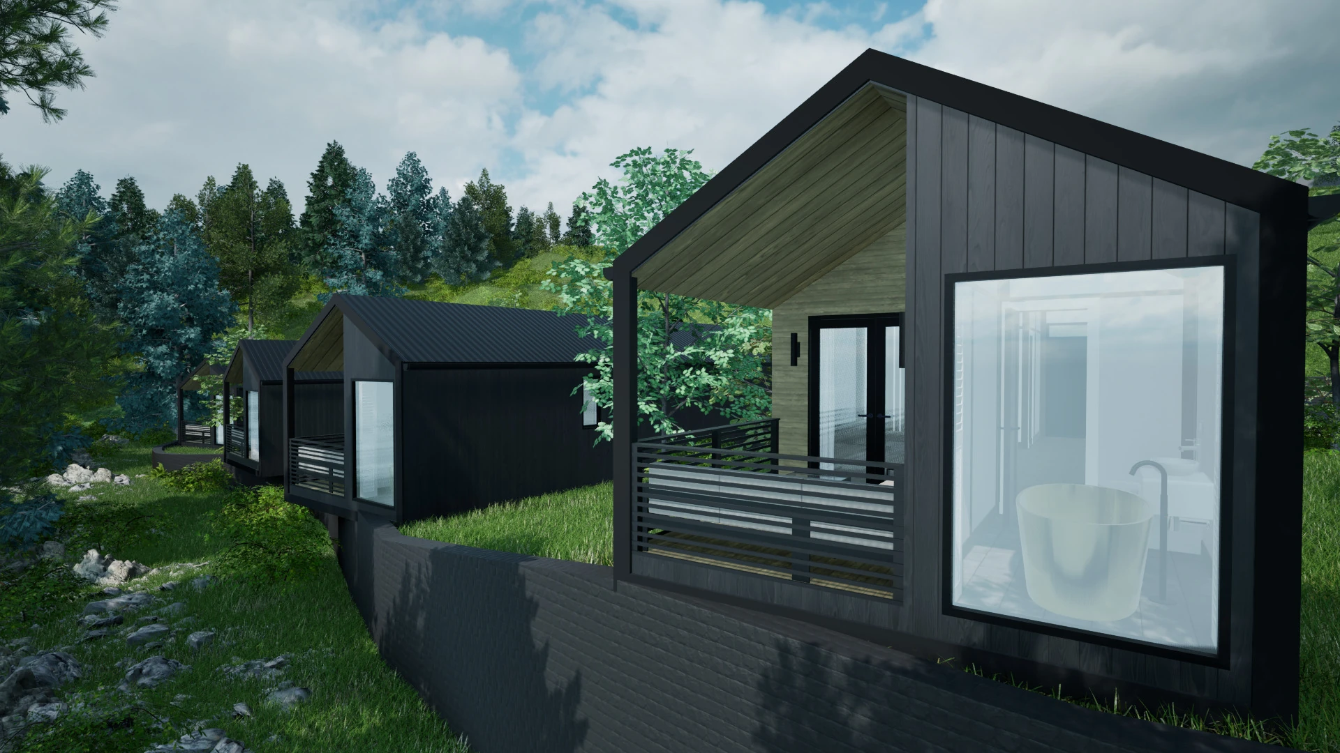 Crossbasket Castle Cabins