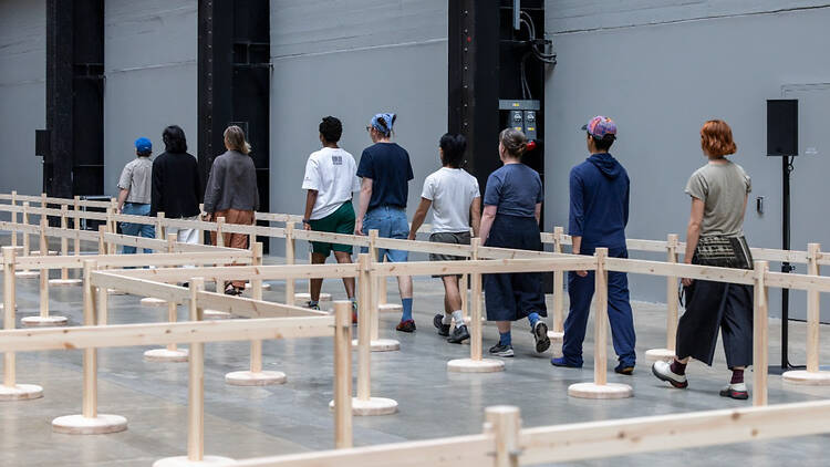 Tate Modern’s Turbine Hall is being turned into a big maze this summer
