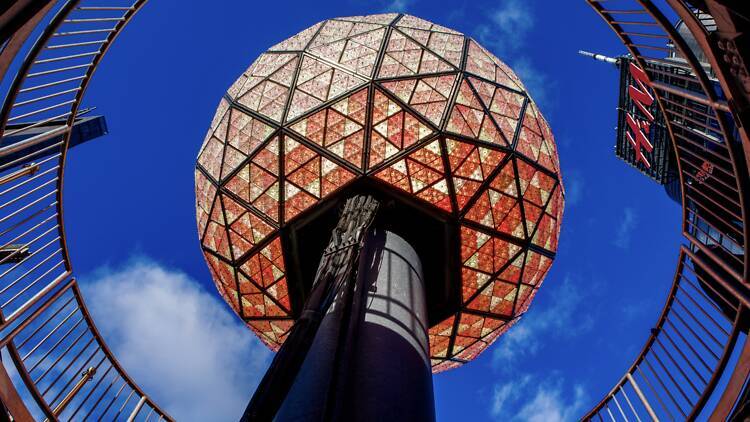 Travel through the history of the Times Square New Year’s Eve Ball with this new immersive exhibit