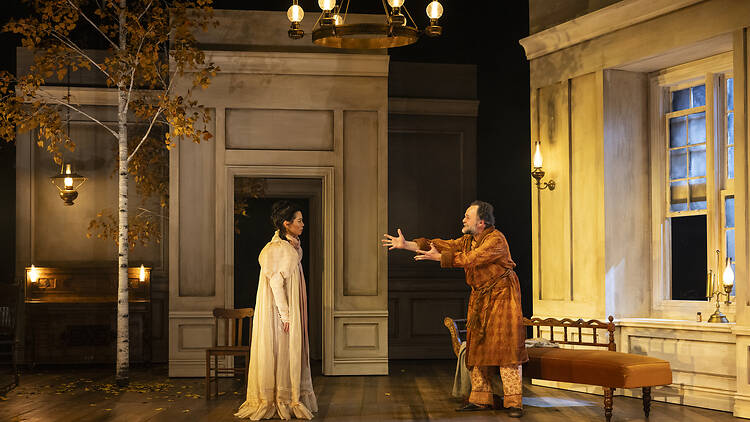 Uncle Vanya Catherine Van-Davies and Daniel Hensall in 'Uncle Vanya'.
