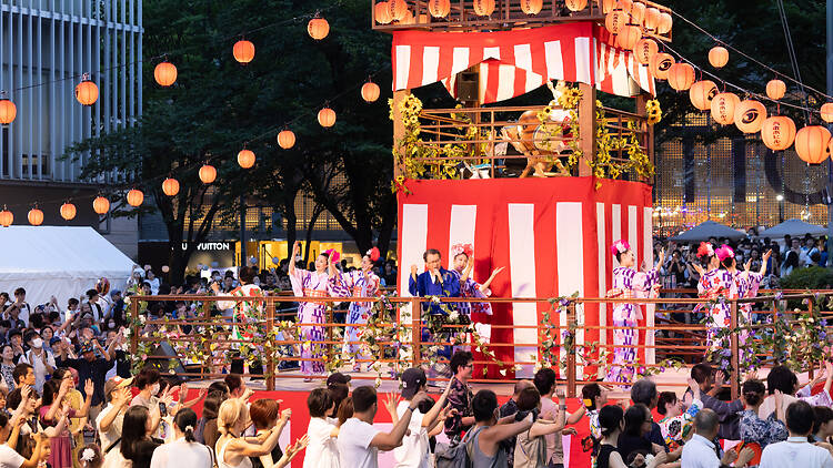 六本木ヒルズ盆踊り 六本木ヒルズ盆踊り