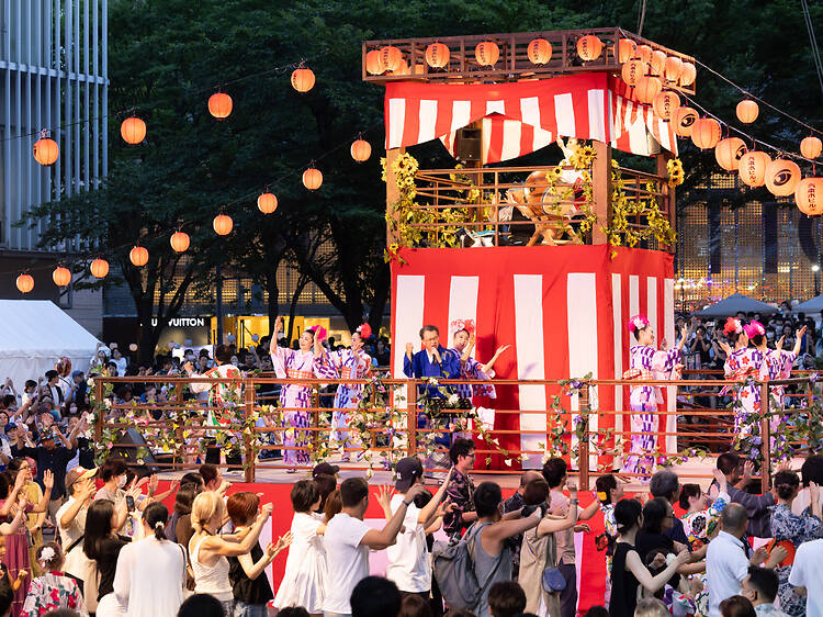 六本木ヒルズ盆踊り 六本木ヒルズ盆踊り