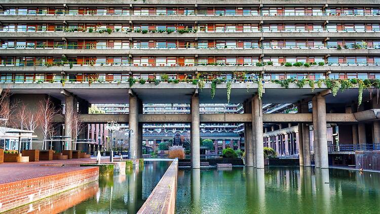 The Barbican Estate in London The Barbican Estate in London