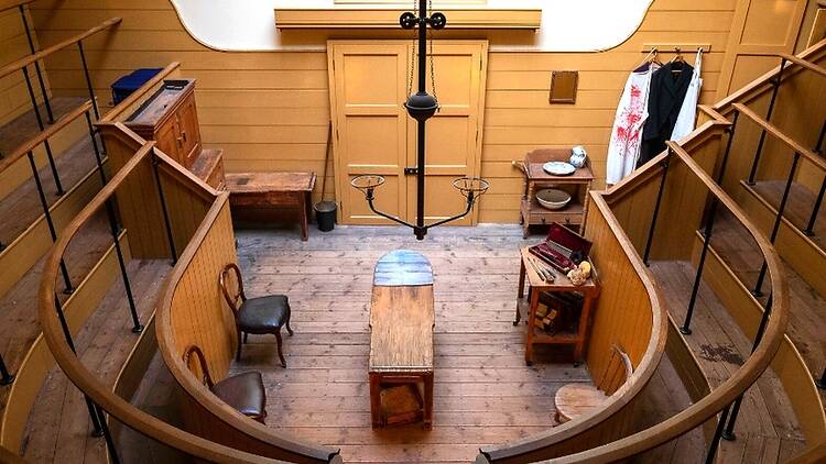 Learn some gory medical history at the Old Operating Theatre Museum Learn some gory medical history at the Old Operating Theatre Museum
