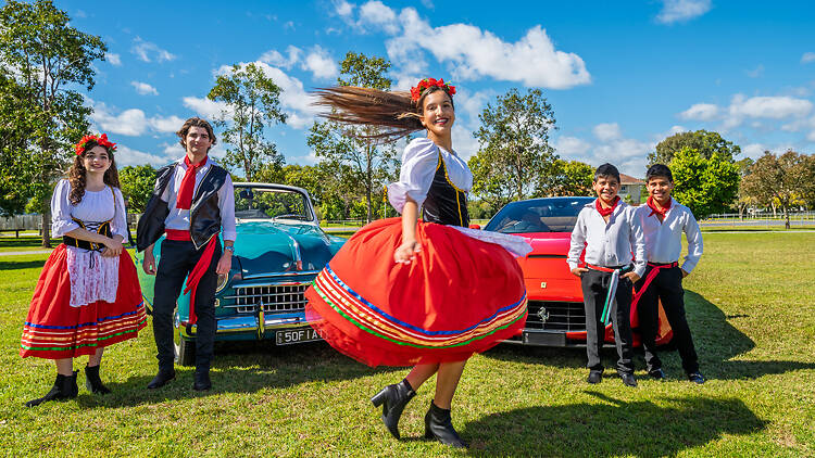 Girl dancing