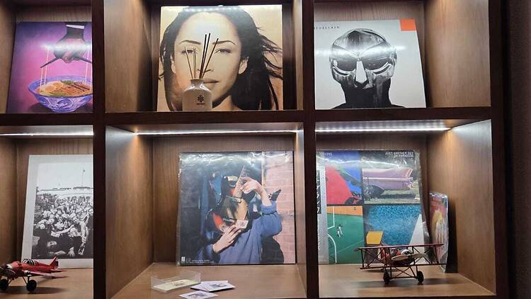 The vinyl records at SH/FT