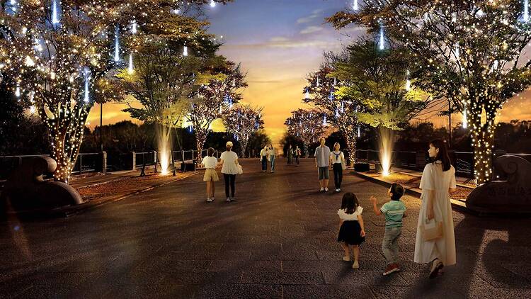 「花と光のムーブメント」葛西臨海公園 マジックアワー いのちがつながる時間