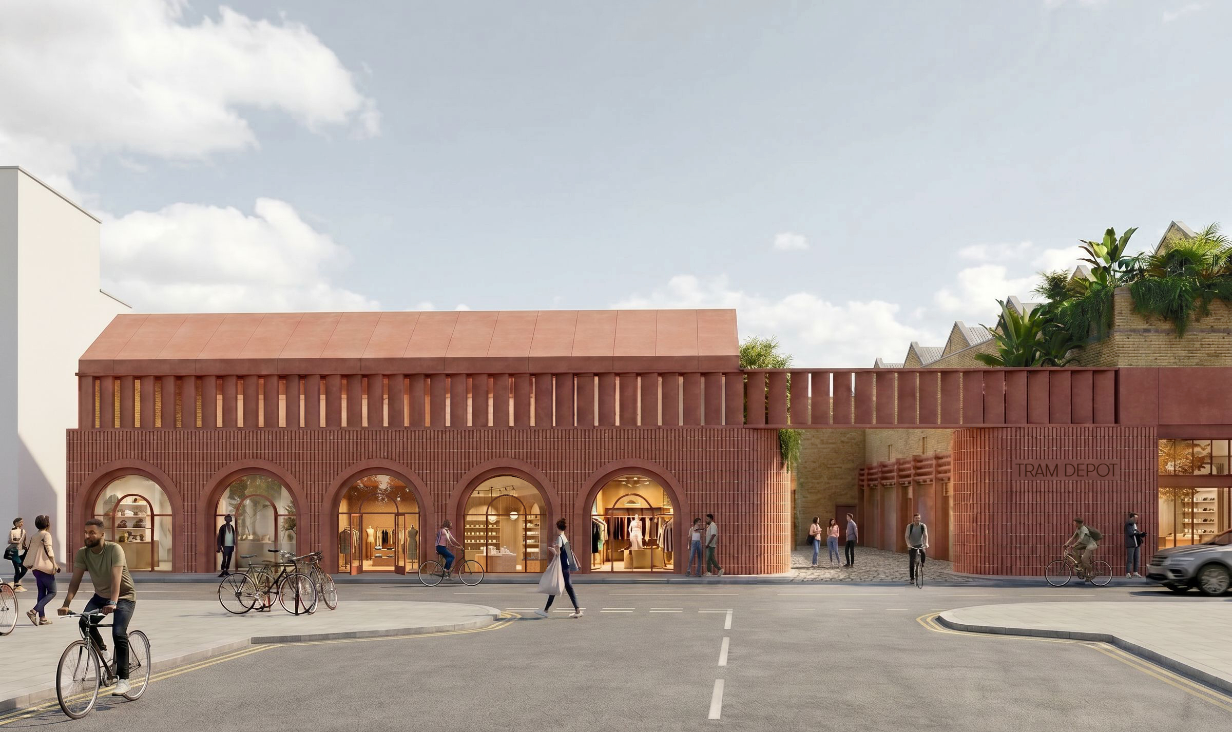 This old east London tram depot is being turned into a creative neighbourhood