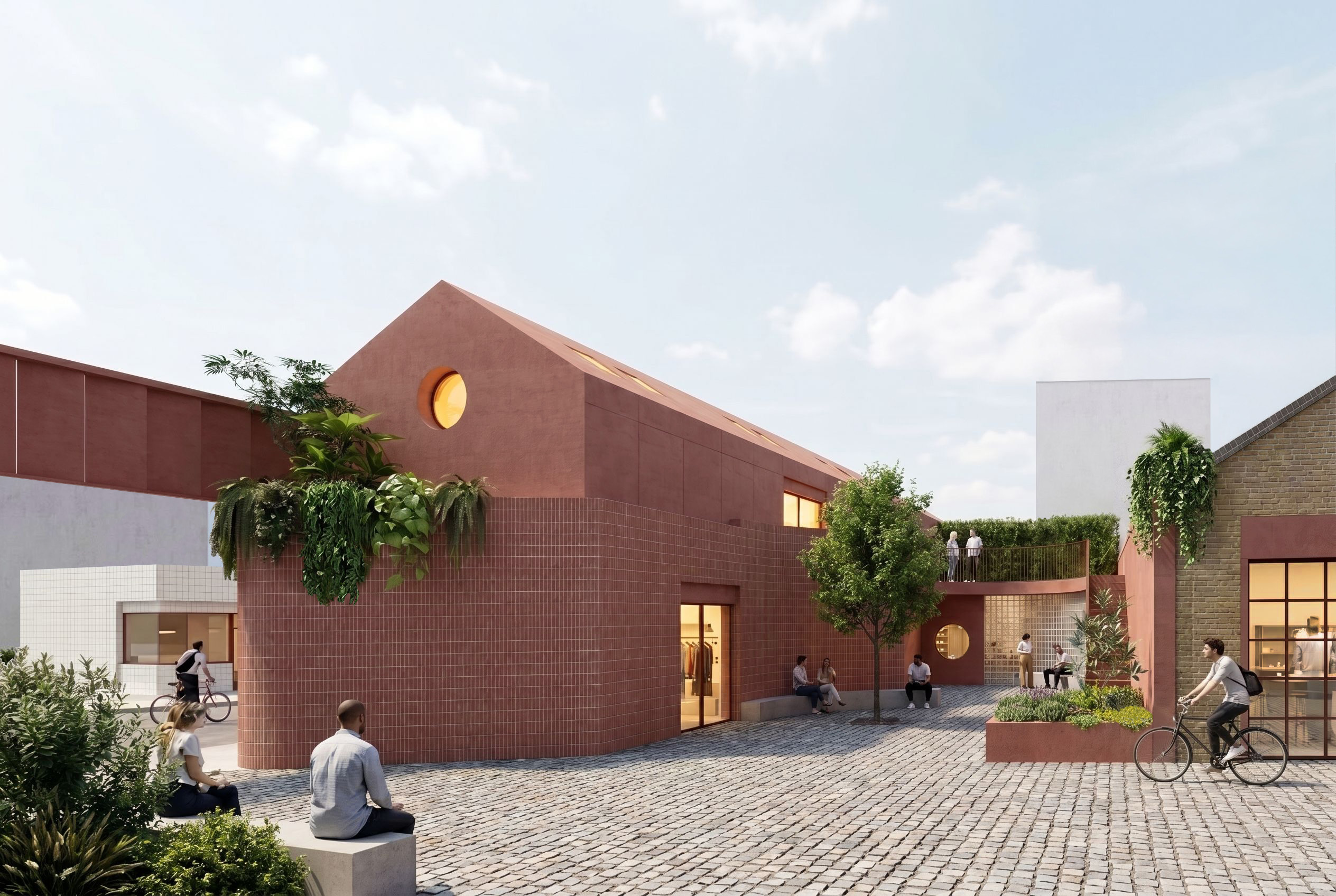 Clapton Tram Depot plans by Yellow Cloud Studio