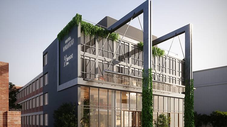 Facade of Hotel Indigo K West  