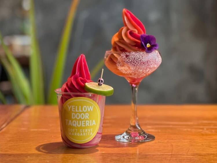 You can now get soft-serve margaritas from a booze window in the South End